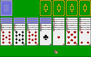 Solitaire Game Pack atari screenshot
